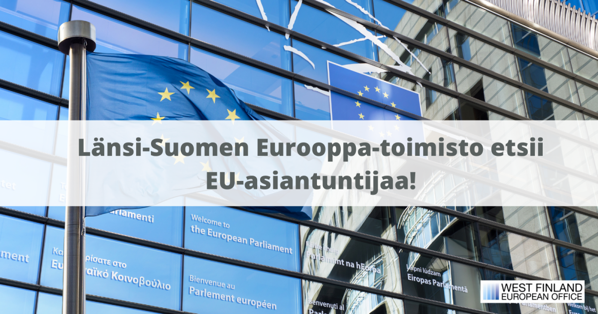 WFEO uutiset - Länsi-Suomen Eurooppa-toimisto julistaa avoimeksi  EU-asiantuntijan tehtävän » WFEO